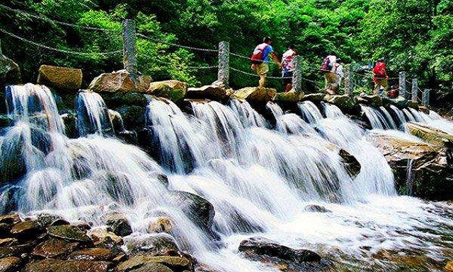 【公司游】临安琴湖飞瀑、湍口氡温泉踏春一日游